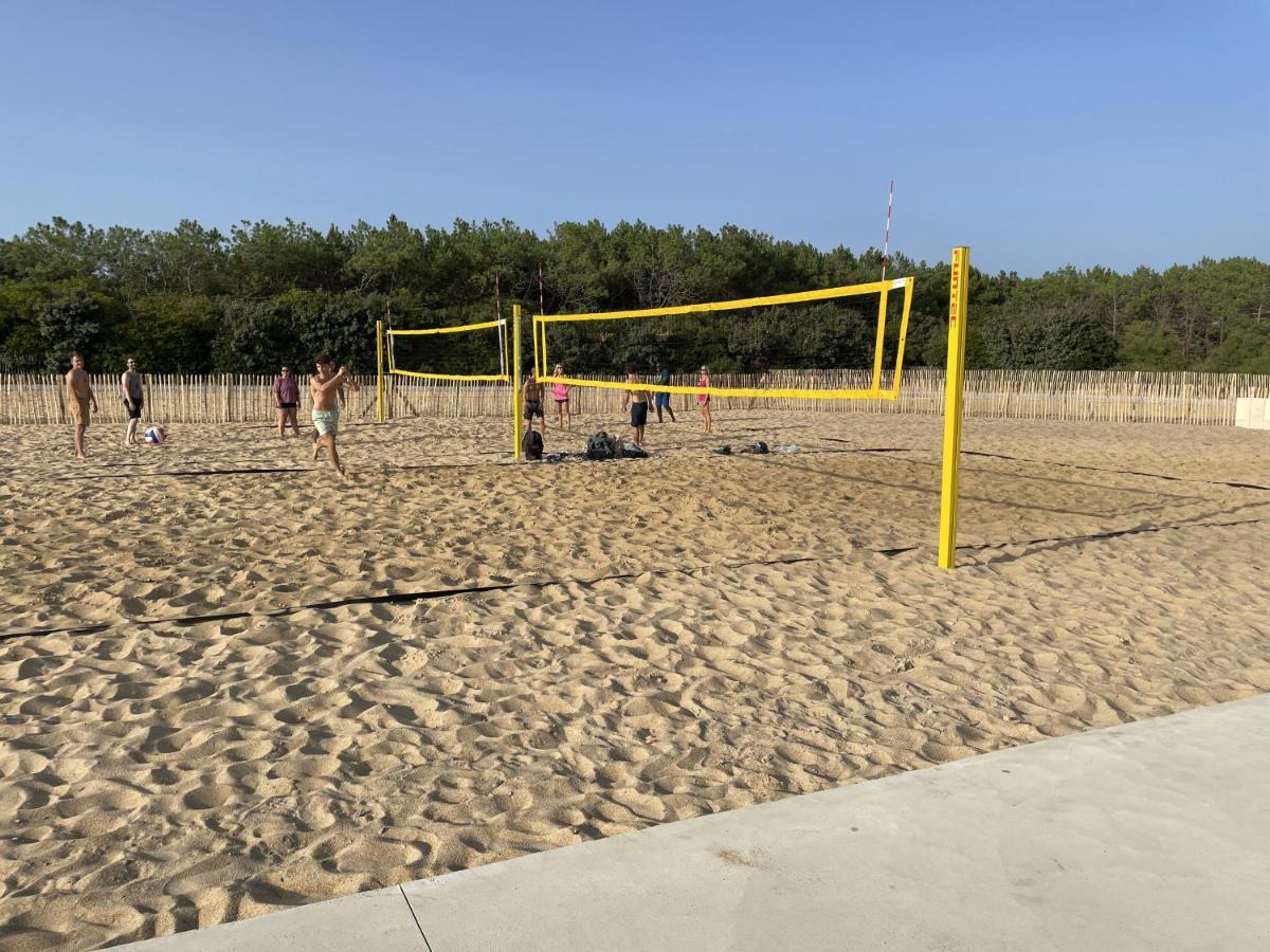 Chalet Paisible A La Plage, Piscine Et Tennis Ondres Buitenkant foto