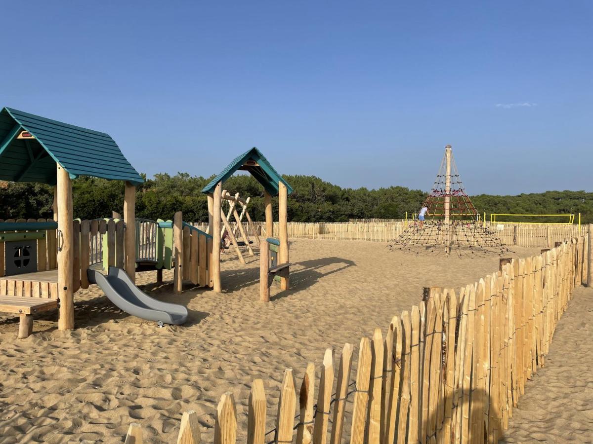 Chalet Paisible A La Plage, Piscine Et Tennis Ondres Buitenkant foto