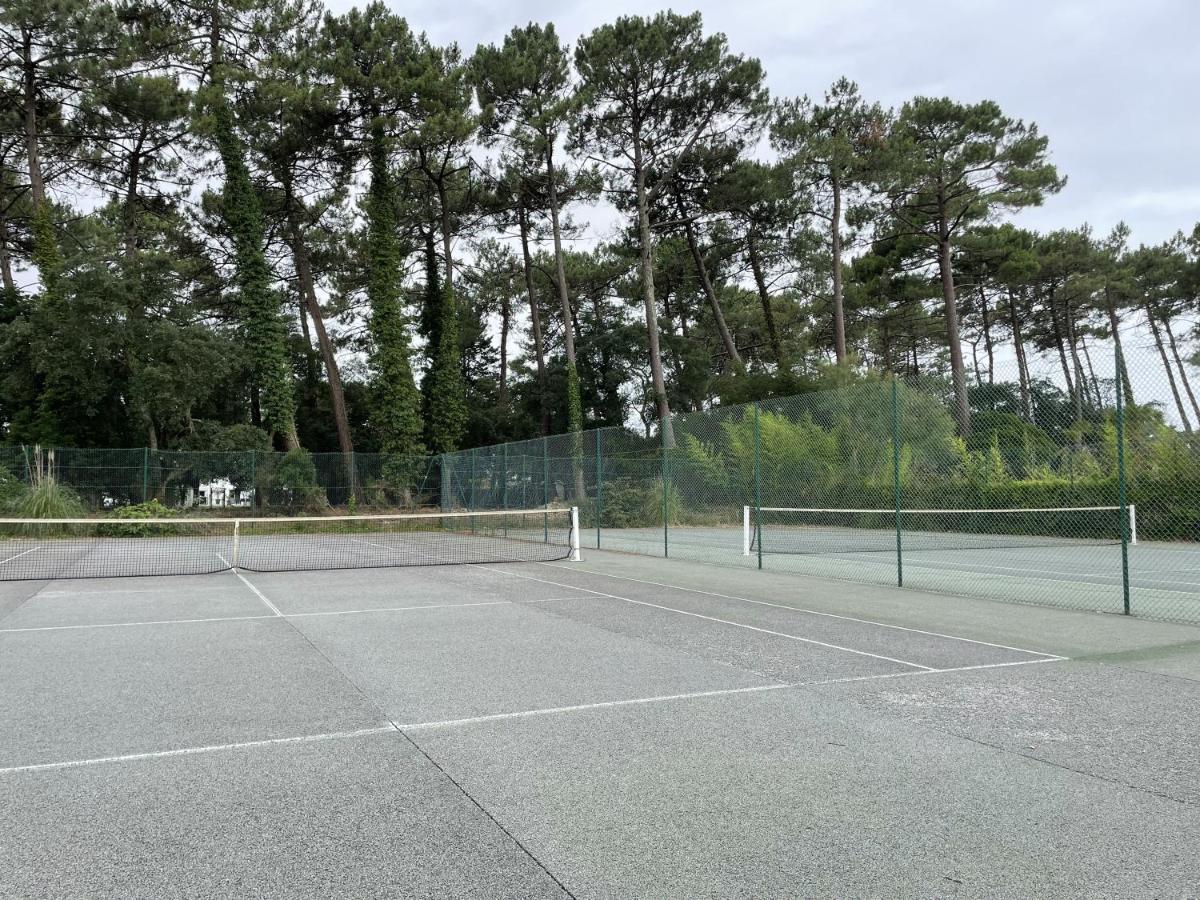Chalet Paisible A La Plage, Piscine Et Tennis Ondres Buitenkant foto