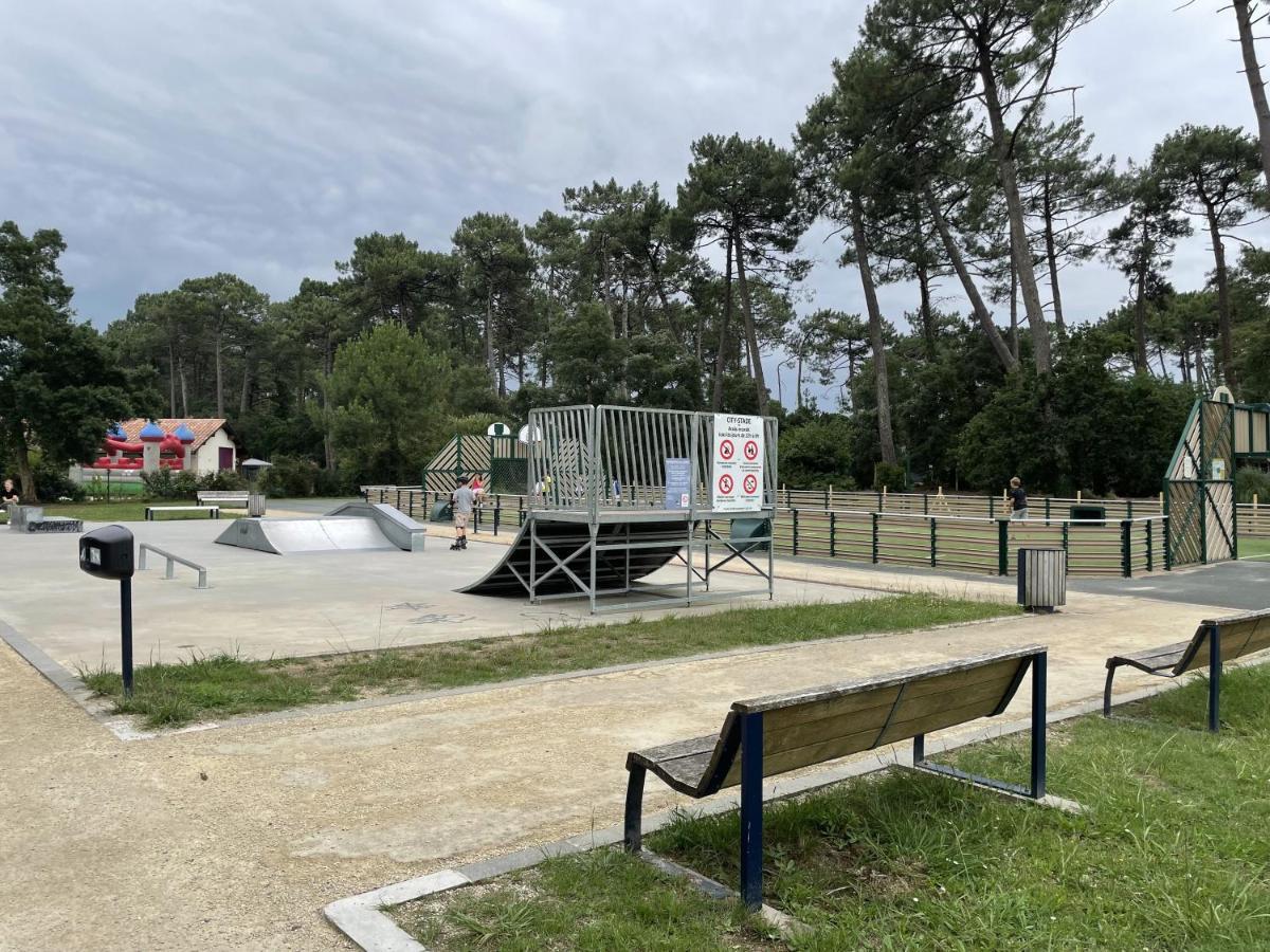 Chalet Paisible A La Plage, Piscine Et Tennis Ondres Buitenkant foto